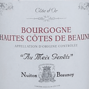 Hautes-Côtes de Beaune - Nuiton-Beaunoy