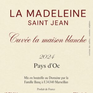 Cuvée La Maison Blanche