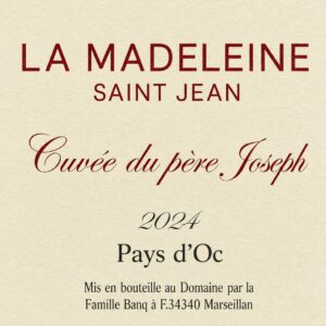 Cuvée du Père Joseph
